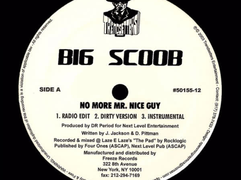 No More Mr. Nice Guy