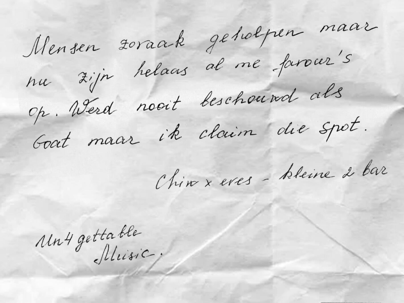 Kleine 2 Bar (Single)