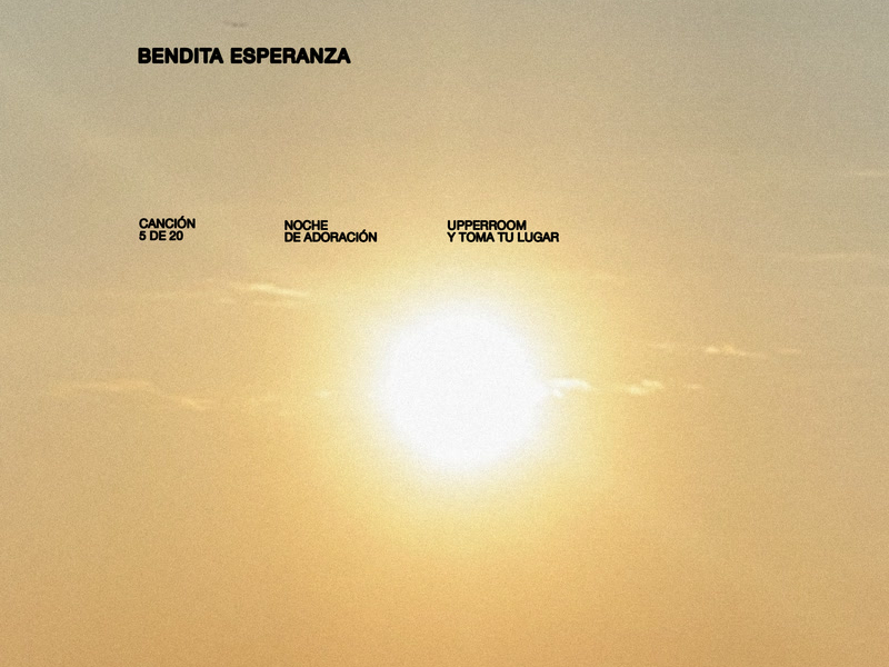 Bendita Esperanza (Live) (Single)