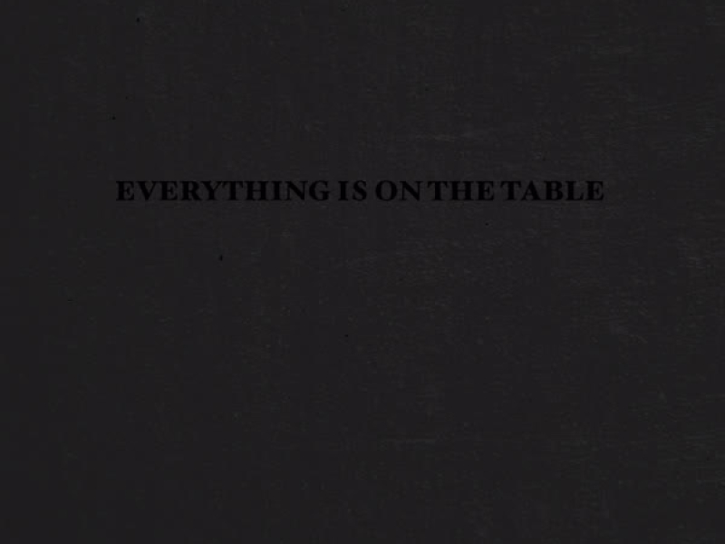 Everything is on the Table (EP)