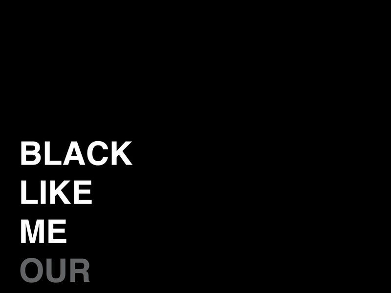 Black Like Me (Our Voices) (Single)