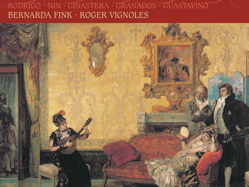 Canciones amatorias: Granados, Rodrigo, Ginastera etc.