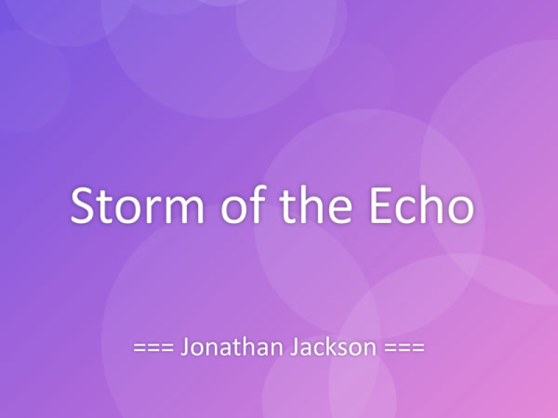 Storm of the Echo (Single)