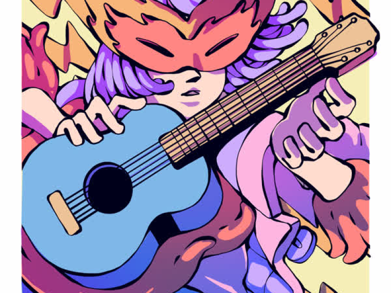 Flame on Guitar (Single)