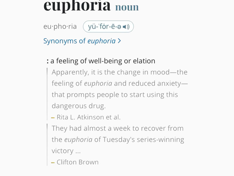 euphoria (Single)