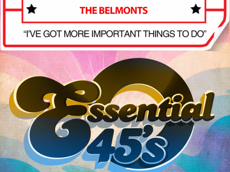 Walk on Boy / I've Got More Important Things to Do (Digital 45)