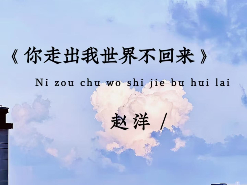 你走出我世界不回来 (Single)