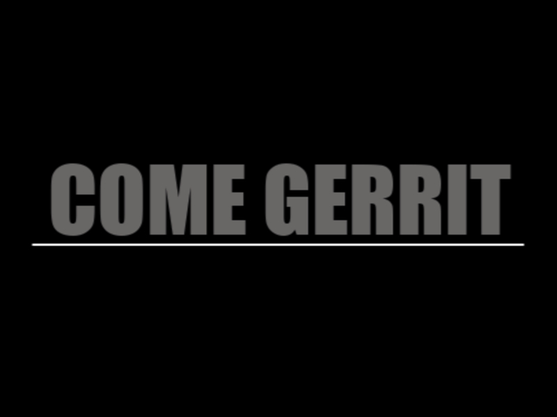 Come Gerrit (Single)