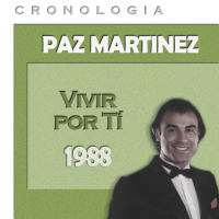 Paz Martínez Cronologiá - Vivir por Ti (1988)