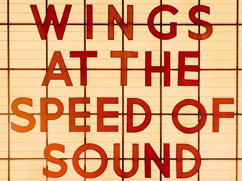 Wings At The Speed Of Sound