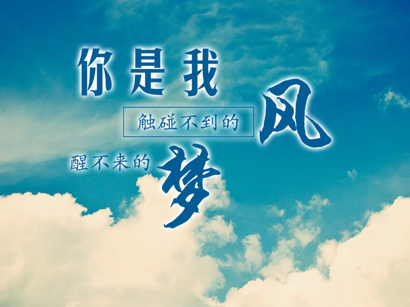 你是我触碰不到的风醒不来的梦 (Single)