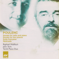 Poulenc: Sonata for Cello and Piano; Sonata for 2 Pianos; Suite française; Sérénade