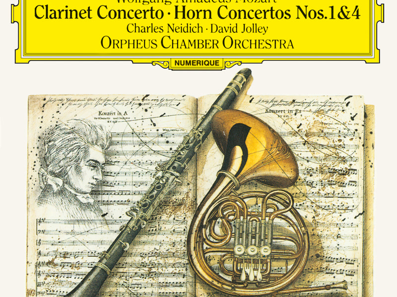 Mozart: Clarinet Concerto; Horn Concertos Nos.1 K.412 & 4 K.495