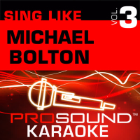 Sing Like Michael Bolton v.3 (Karaoke Performance Tracks)