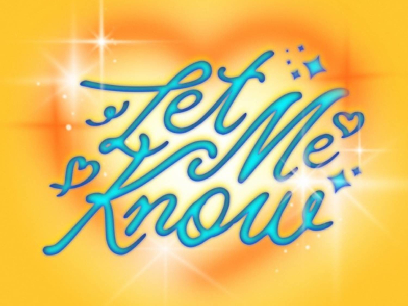 Let Me Know (Single)