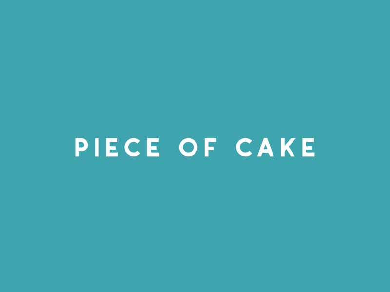 Piece of Cake (feat. Harrison Sands) (Single)