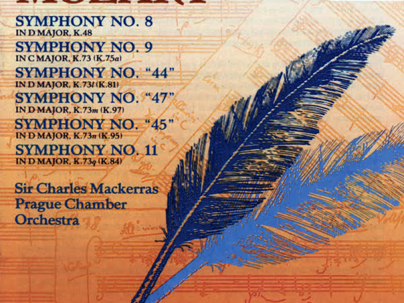 Mozart: Symphonies Nos. 8, 9, 44, 47, 45 & 11
