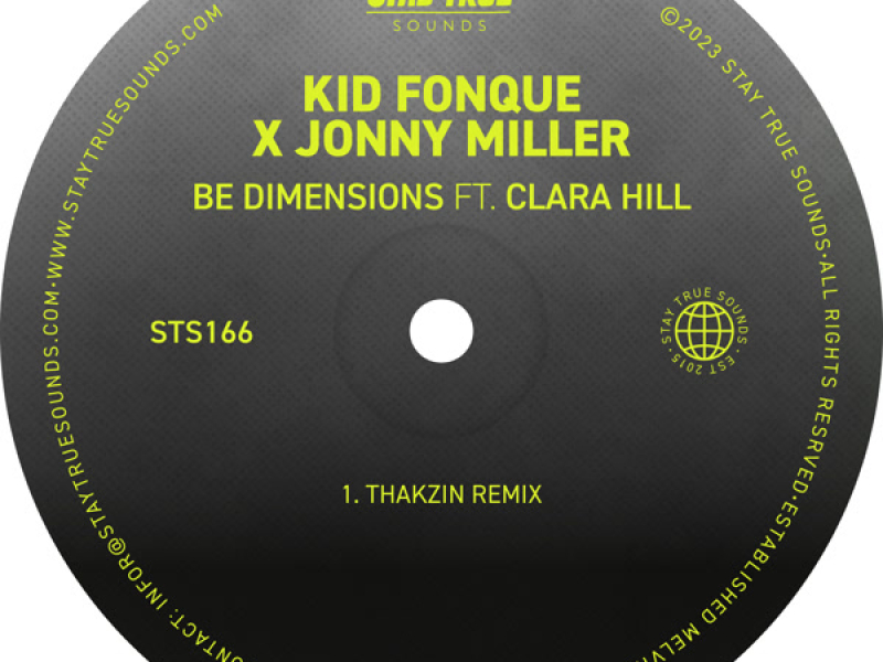 Be Dimensions (Thakzin Remix) (Single)