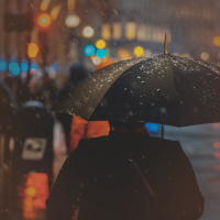 Rain Sound with City Ambience for Relaxation (Single)