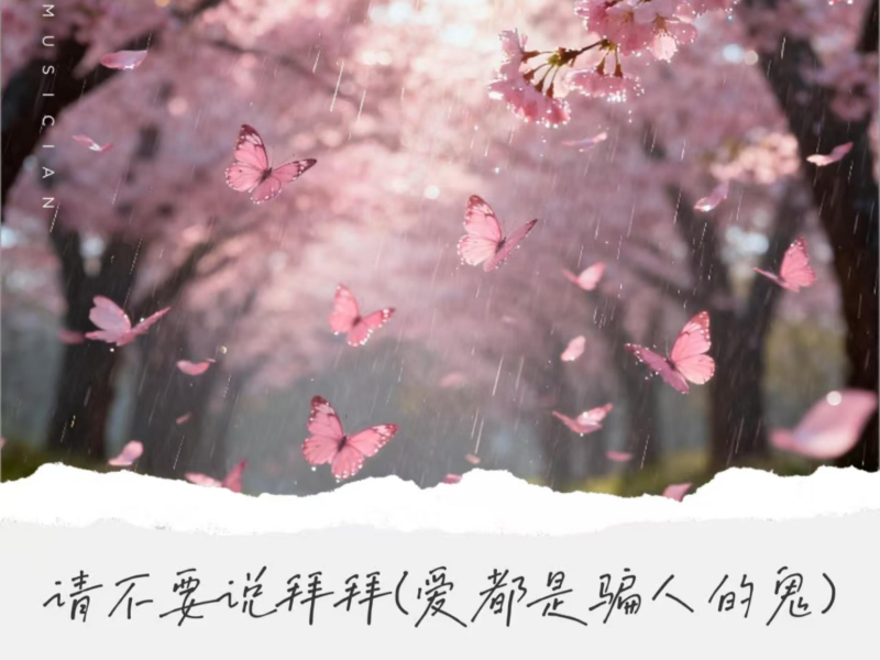 请不要说拜拜 (爱都是骗人的鬼) (Single)