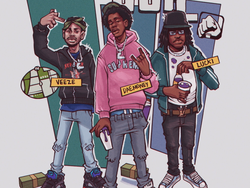 Gta (feat. LUCKI & Veeze) (Single)