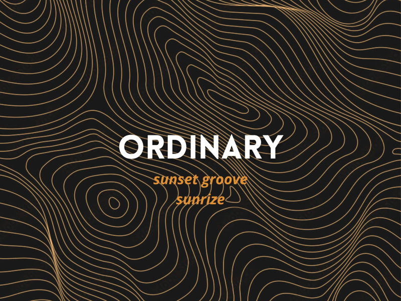Ordinary (Afro House) (Single)