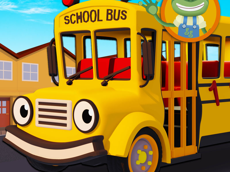 The Wheels on the School Bus Go Round and Round (Single)