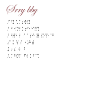 Srry bby (Single)