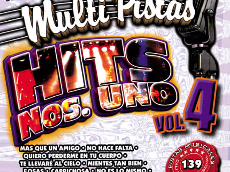 Canta Con Multi Pistas Hits Nos. Uno Vol. 4