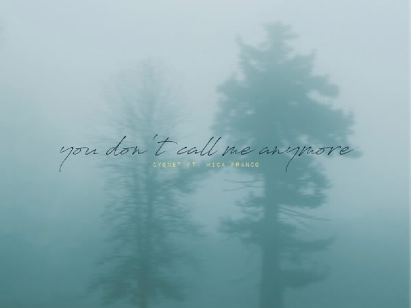 you don't call me anymore (Single)