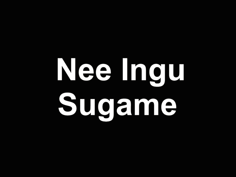 Nee Ingu Sugame (Original Motion Picture Soundtrack)