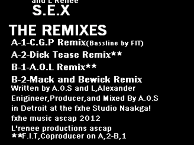 S.E.X - The Remixes