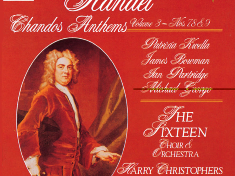 Handel: Chandos Anthems, Vol. 3