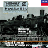 Honegger: Symphony No. 2; Pacific 231; Pastorale d'été; Rugby; Monopartita; Mouvement symphonique No. 3