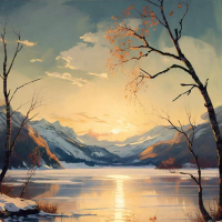Winter lake (Single)