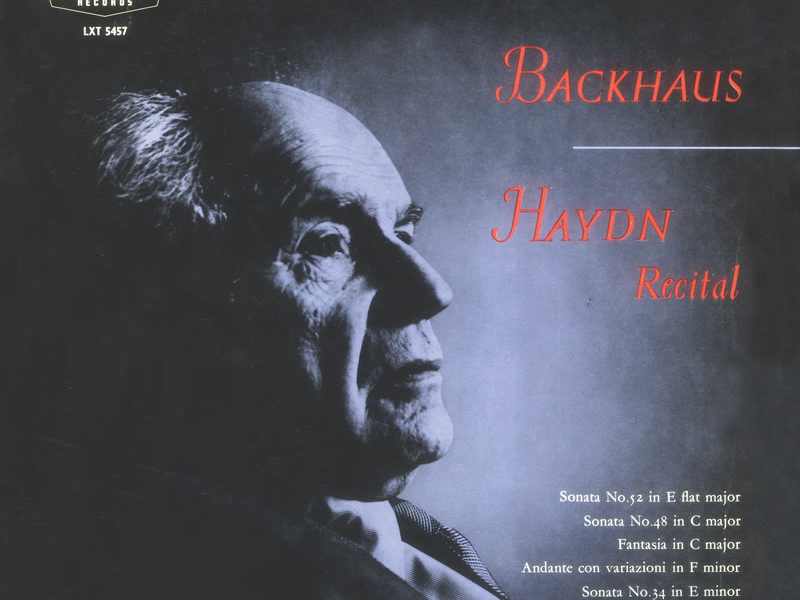 Haydn: Piano Sonatas Nos. 34, 48 & 52; Andante con variazione: Fantasia in C Major