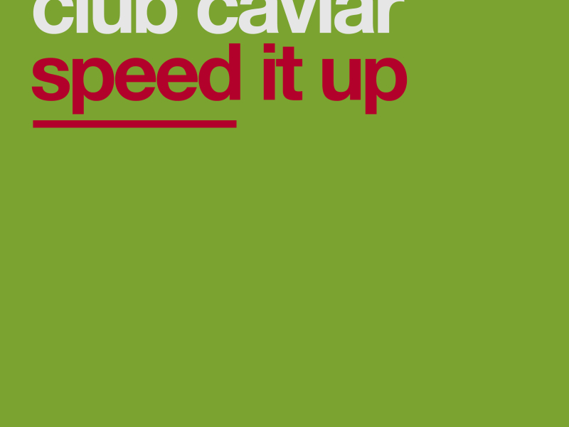 Speed It Up (Single)