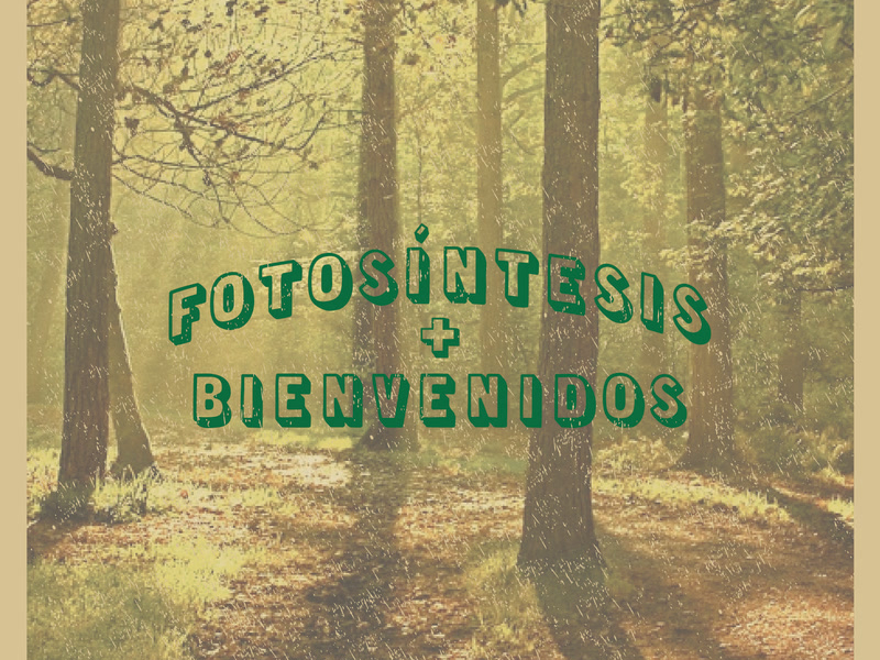 Fotosíntesis + Bienvenidos (En Directo Desde El Desierto) (Single)