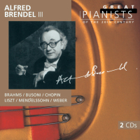 Alfred Brendel III (Great Pianists of the 20th Century Vol.14)
