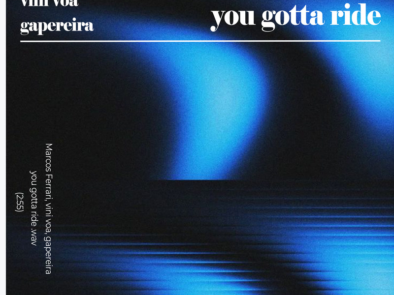 You Gotta Ride (Radio Edit) (Single)