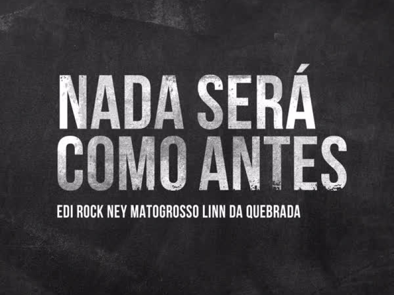 Nada Será Como Antes (Single)