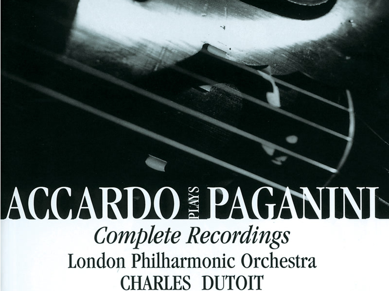 Accardo Plays Paganini- Complete Recordings