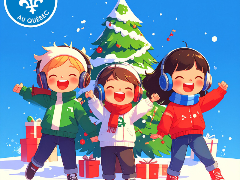 Spécial Noël enfants – Les chansons les plus écoutées au Québec
