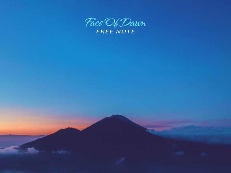 Face Of Dawn (Single)