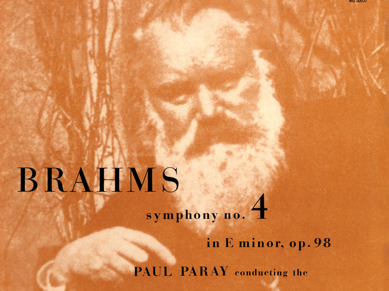 Brahms: Symphony No. 4 (Paul Paray: The Mercury Masters I, Volume 12)