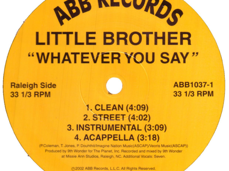 Whatever You Say/Light It Up/Altitudes (Flyin' High)