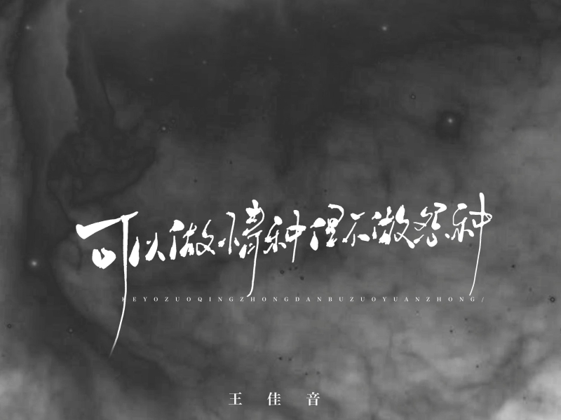 可以做情种但不做怨种 (Single)