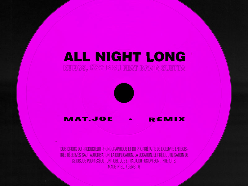 All Night Long (Mat.Joe Remix) (Single)