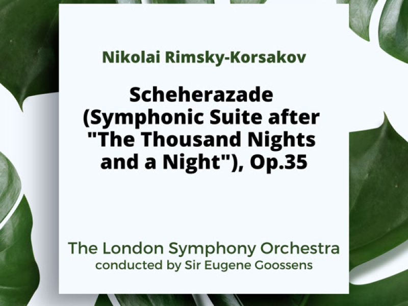 Rimsky-Korsakov: Scheherazade (Symphonic Suite After 