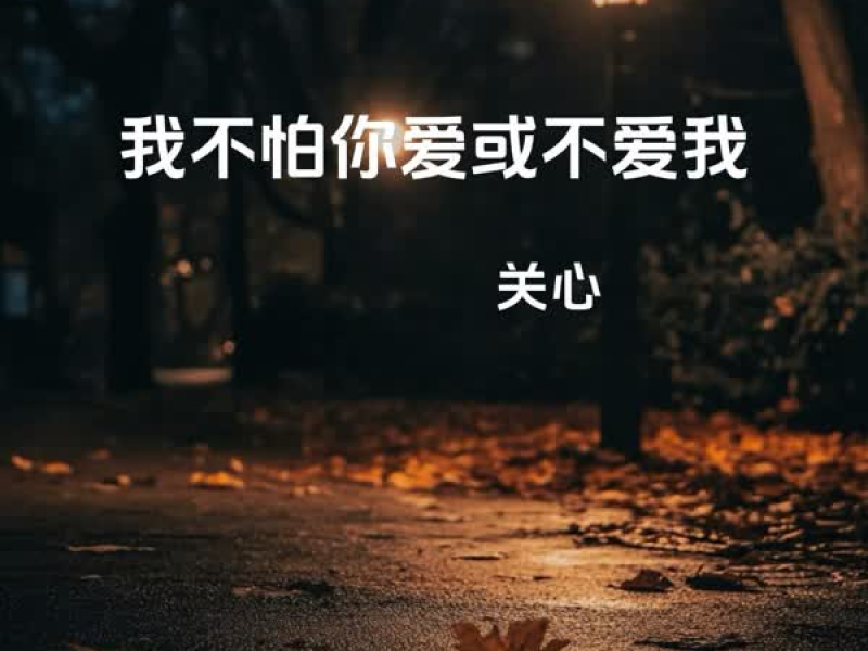 我不怕你爱或不爱我 (Single)